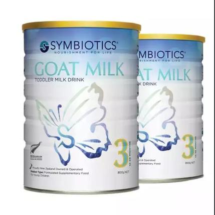 新西兰原装进口Symbiotics升倍婴幼儿奶粉（2罐装）3段（1-3岁）800g