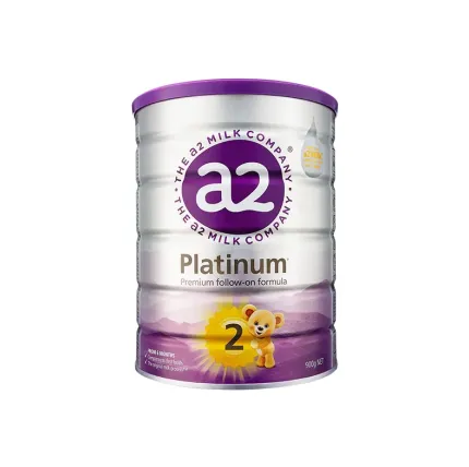 残次【25年4月】a2™ Platinum®较大婴儿配方奶粉（2段）900g/罐