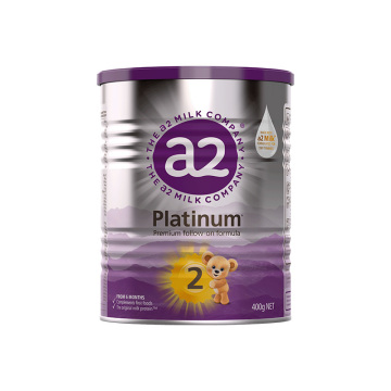 a2™ Platinum®较大婴儿配方奶粉（2段）400g