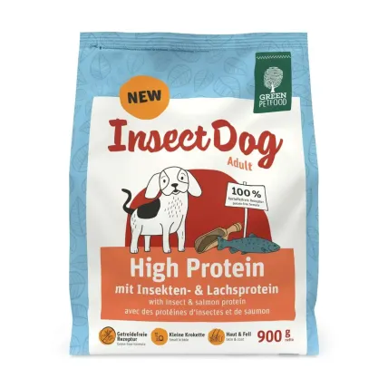 格林佩芙无谷昆虫高蛋白狗粮InsectDog High Protein900g